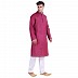 Cotton lawn Kurta for men-Dark Pink Cotton lawn Kurta for men-Dark Pink