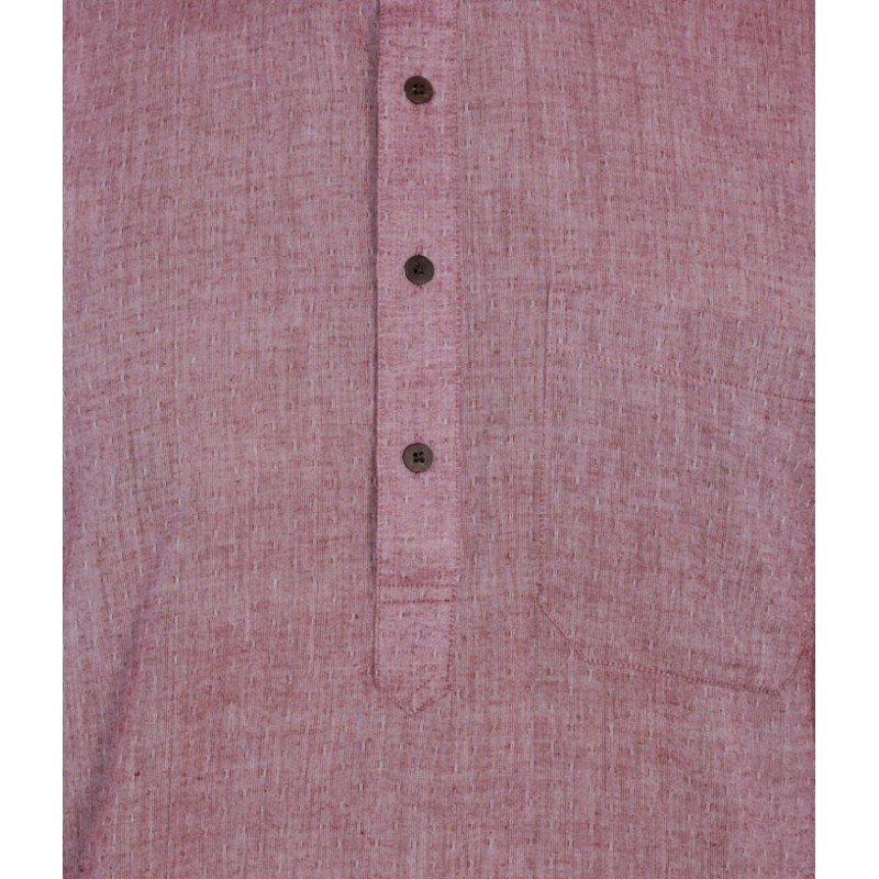 Kurta for men online in India- Turkish rose colored by Hindloomz | Shiddat