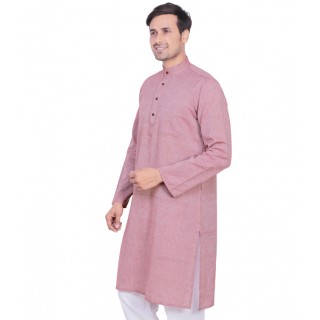 kurta for men- Turkish rose colored