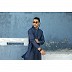 Ball Park Blue Cotton Mens Kurta Ball Park Blue Cotton Mens Kurta