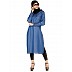 Full sleeves denim kurti  Full sleeves denim kurti