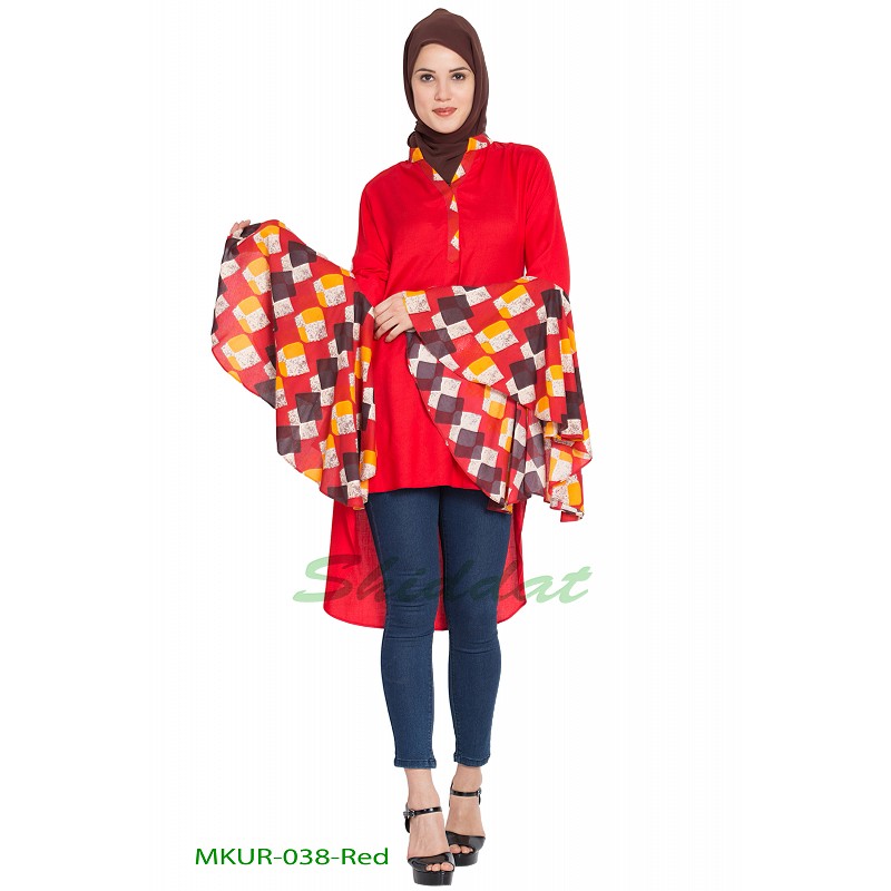 Women's Kurti online in India Red