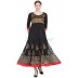 Anarkali dress - Black Crepe Anarkali dress - Black Crepe