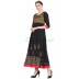Anarkali dress - Black Crepe Anarkali dress - Black Crepe