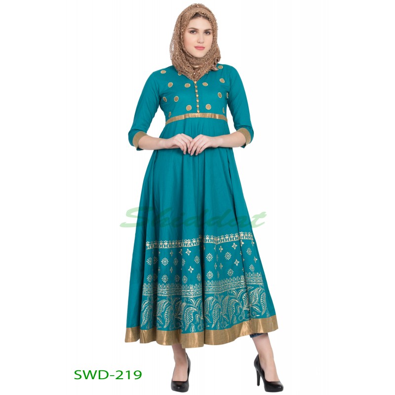 Women's Dress online in India- sea green