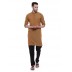 Long Kurta - Heena colored in cotton fabric
