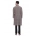 Long Kurta - Grey black colored in cotton fabric