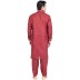 Pathani Suit -Brick red colored with Chinese neck Pathani Suit -Brick red colored with Chinese neck