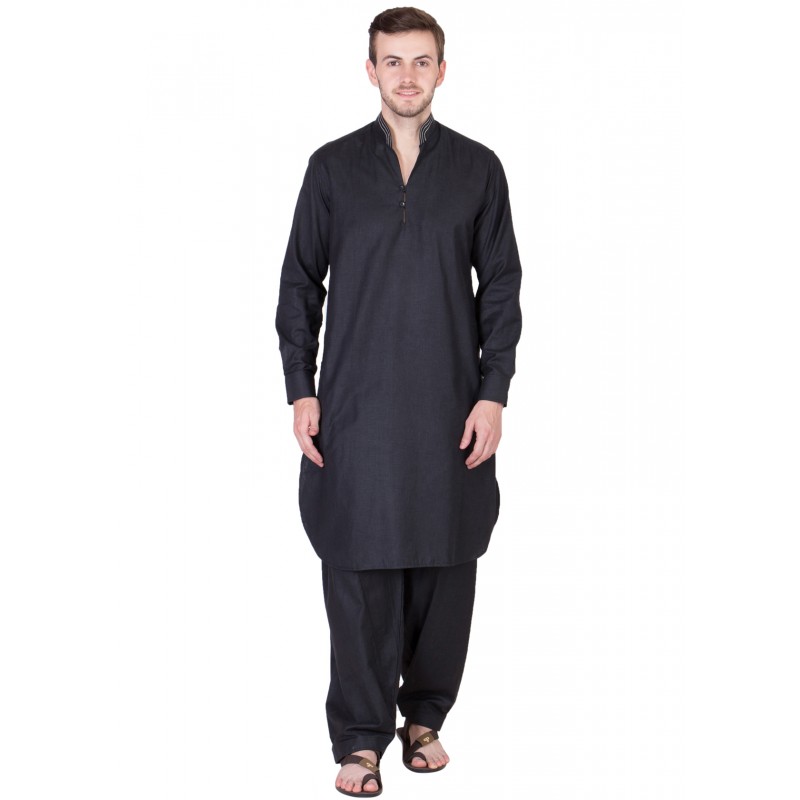 Pathani top collar design