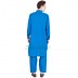 Cotton Pathani Suit- Venice Blue Cotton Pathani Suit- Venice Blue