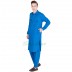 Cotton Pathani Suit- Venice Blue Cotton Pathani Suit- Venice Blue