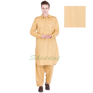  Pathani suit- Gold sand colored