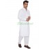 Pathani suit- Solid white  Pathani suit- Solid white
