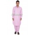 Cotton Pathani Suit- Baby Pink colored Cotton Pathani Suit- Baby Pink colored