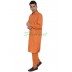 Cotton Pathani Suit- Tangerine colored Cotton Pathani Suit- Tangerine colored