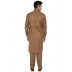 Pathani kurta for mens- Caffeine-Brown Pathani kurta for mens- Caffeine-Brown