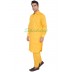 Cotton Pathani Suit- Lightning-Yellow colored Cotton Pathani Suit- Lightning-Yellow colored