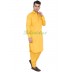 Cotton Pathani Suit- Lightning-Yellow colored Cotton Pathani Suit- Lightning-Yellow colored