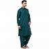 Pathani kurta for Men- Bottle Green Pathani kurta for Men- Bottle Green
