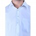 Pathani suit for men with regular collar- Sky Blue Pathani suit for men with regular collar- Sky Blue