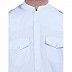 Cotton Pathani Suit with mandarin collar- Sky Blue Cotton Pathani Suit with mandarin collar- Sky Blue