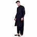 Designer Cotton Pathani Suit- Black  Designer Cotton Pathani Suit- Black