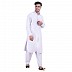 Pathani suit for men with regular collar- Grey Pathani suit for men with regular collar- Grey