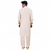 Designer Pathani Suit with mandarin collar- Beige  Designer Pathani Suit with mandarin collar- Beige