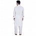Pathani suit for men with regular collar- White Pathani suit for men with regular collar- White