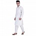 Pathani suit for men with regular collar- White Pathani suit for men with regular collar- White