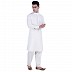 Premium Pathani Suit with mandarin collar- White Premium Pathani Suit with mandarin collar- White