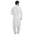 Premium Cotton Pathani suit -White