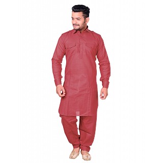  Pathani dress for men- Dark Pink