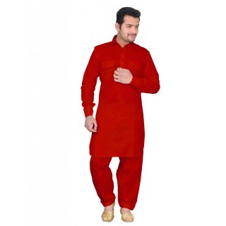  Pathani suit- Red