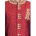Elegant Brick Red Colored Resham Jacquard Sherwani  Elegant Brick Red Colored Resham Jacquard Sherwani
