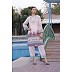 Raushan Coral Roseate Unstitched Pakistani Cotton Lawn Suits