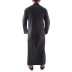 Jubbah- Black Simple Saudi Jubbah- Black Simple Saudi