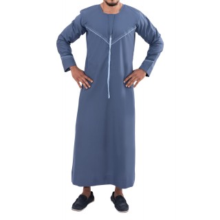 New Arrival Jubbah - Madina Emrati Blue