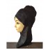 Criss cross lace ninja cap- Black Criss cross lace ninja cap- Black