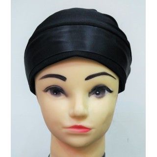  Shimmer Bonnet Band- Black