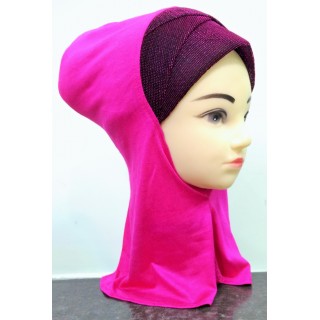 Criss Cross ninja shimmer Cap- Magenta