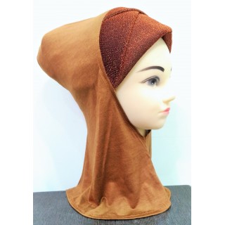 Underscarf ninja shimmer- Brown