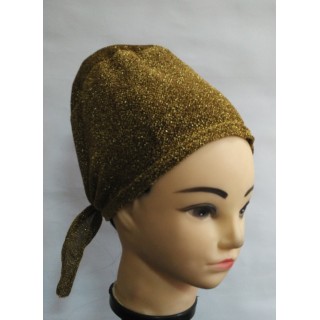  Shimmer Under-Hijab Cap - Golden