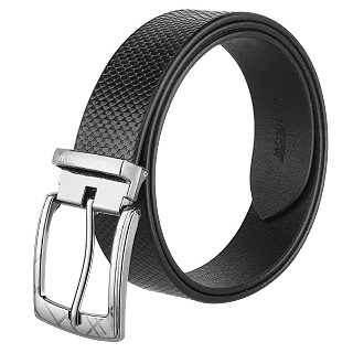 Genuine Leather Belt For Men- Black