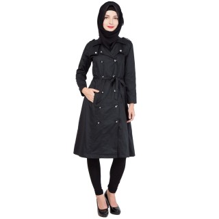 Irani Monto Coat for Women- Z Black 