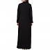 Full length Coat with front pockets- Black Full length Coat with front pockets- Black