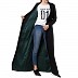 Full length Coat with front pockets- Black Full length Coat with front pockets- Black
