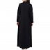Full length Coat for Women- Black Full length Coat for Women- Black