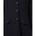 Full length Coat for Women- Black Full length Coat for Women- Black