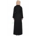 Designer Coat abaya- Black Designer Coat abaya- Black